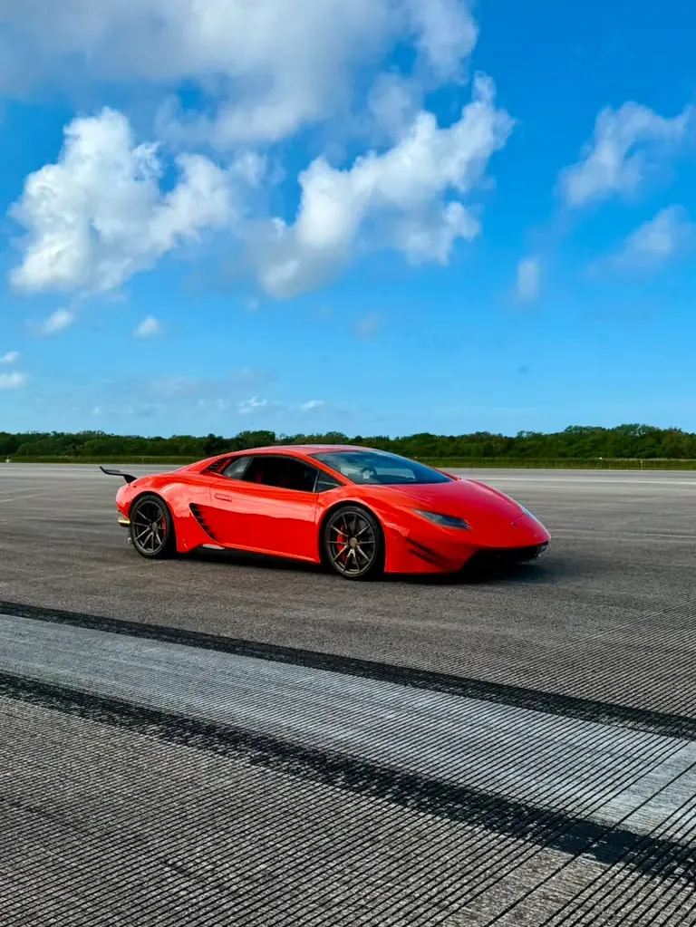 Space Coast Testing facility team on the runway